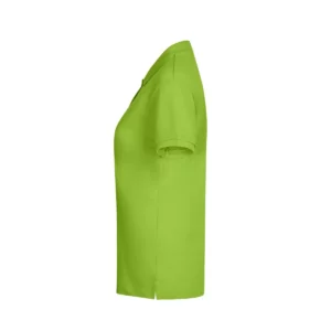 Polo Mukua NOBBY en color Lime, vista lateral