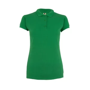 Polo Mukua NOBBY en color Real Green, vista frontal