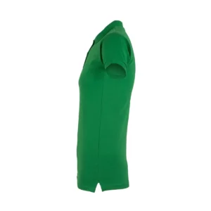 Polo Mukua NOBBY en color Real Green, vista lateral
