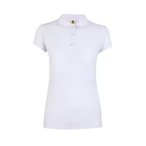 Polo Mukua NOBBY en color White, vista frontal