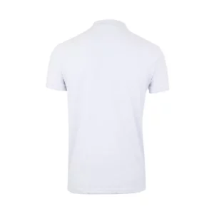 Polo Mukua GIBSON en color White, vista trasera