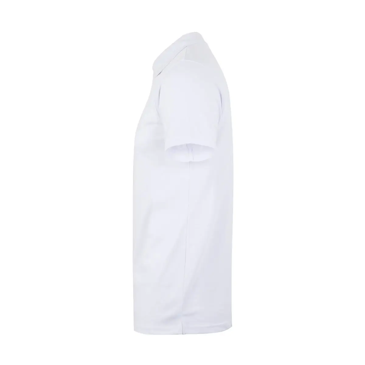 Polo unisex Mukua GIBSON MK215WV 3 Polo Mukua GIBSON en color White, vista lateral