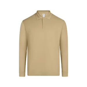 Polo Mukua CLIFTON en color Sand, vista frontal