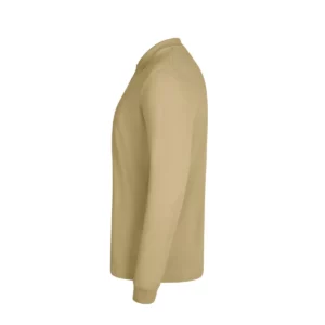 Polo Mukua CLIFTON en color Sand, vista lateral