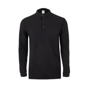 Polo Mukua CLIFTON en color Black, vista frontal