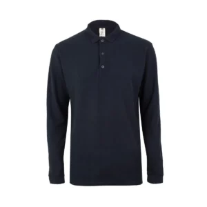 Polo Mukua CLIFTON en color Navy, vista frontal