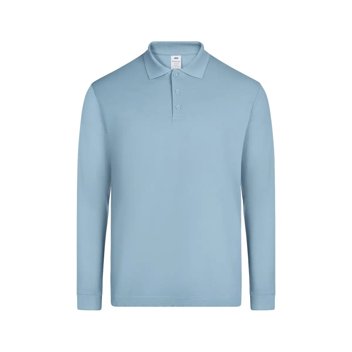 Polo unisex Mukua CLIFTON MK242CV 14 Polo Mukua CLIFTON en color Sky Blue, vista frontal
