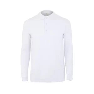 Polo Mukua CLIFTON en color White, vista frontal