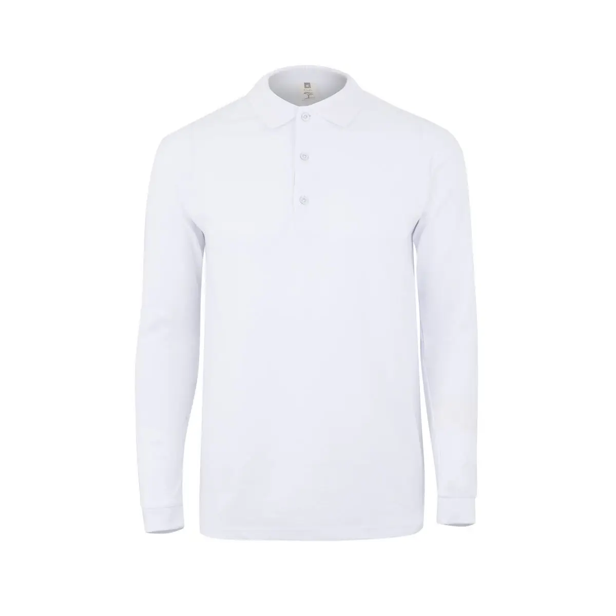 Polo unisex Mukua CLIFTON MK242WV 2 Polo Mukua CLIFTON en color White, vista frontal
