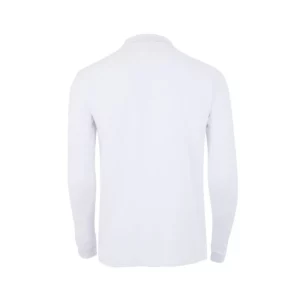 Polo Mukua CLIFTON en color White, vista trasera