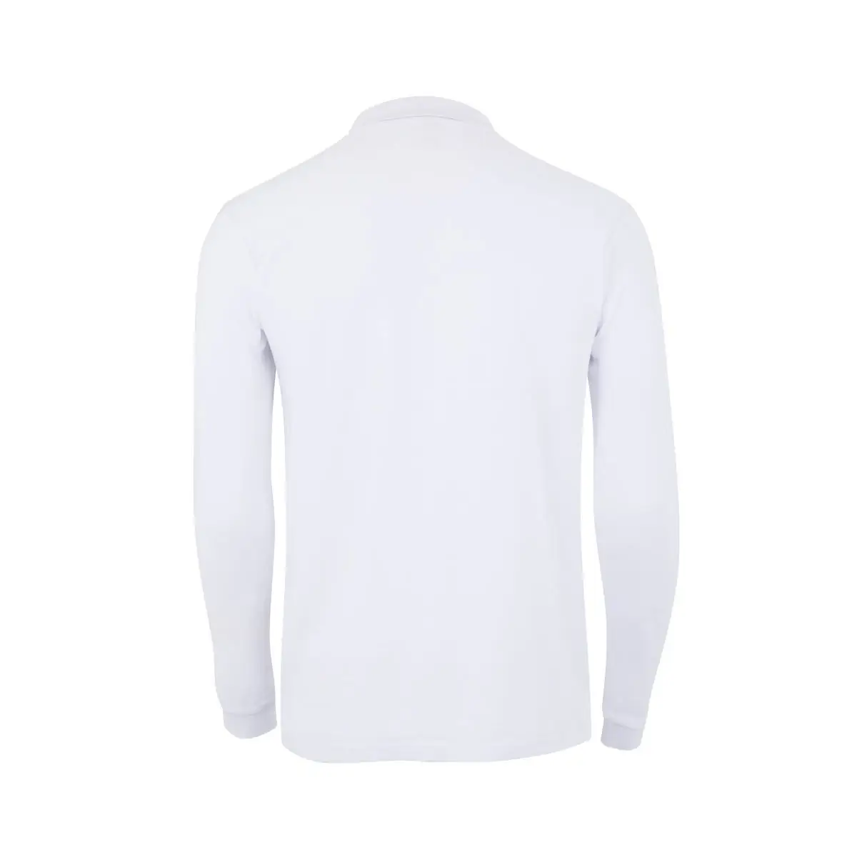 Polo unisex Mukua CLIFTON MK242WV 4 Polo Mukua CLIFTON en color White, vista trasera