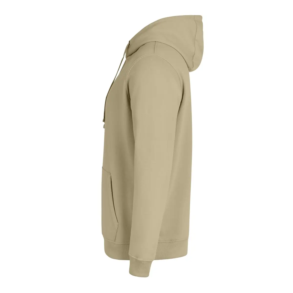 Sudadera Mukua SIDNEY MK605V 77 Sudadera Mukua MK605V en Latte, vista lateral