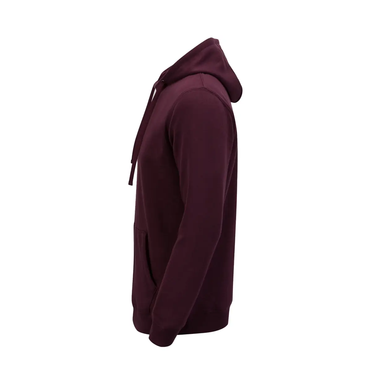 Sudadera Mukua SIDNEY MK605V 75 Sudadera Mukua MK605V en Wine, vista lateral de la prenda