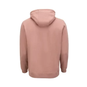 Sudadera Mukua MK605V en Pale rose, vista trasera de la prenda