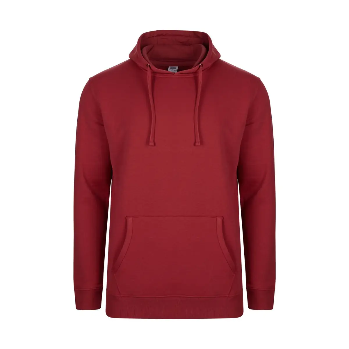 Sudadera Mukua SIDNEY MK605V 66 Sudadera Mukua MK605V en Crimson, vista frontal de la prenda