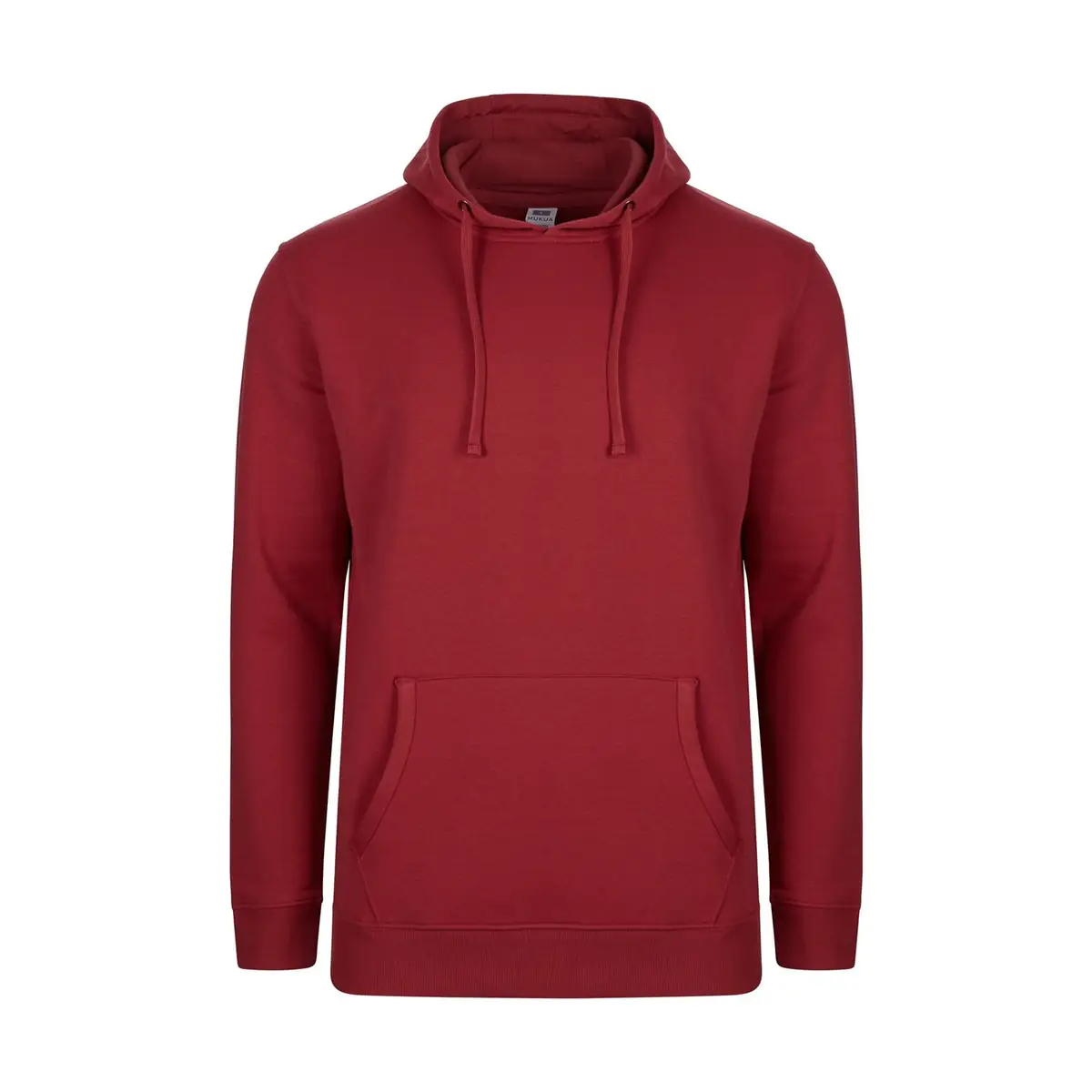 Sudadera Mukua SIDNEY MK605V 67 Sudadera Mukua MK605V en Crimson, vista frontal de la prenda
