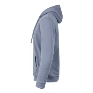 Sudadera Mukua MK605V en Blue fog, vista lateral de la prenda