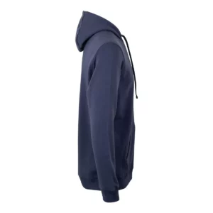 Sudadera Mukua MK605V en Denim blue, vista lateral de la prenda