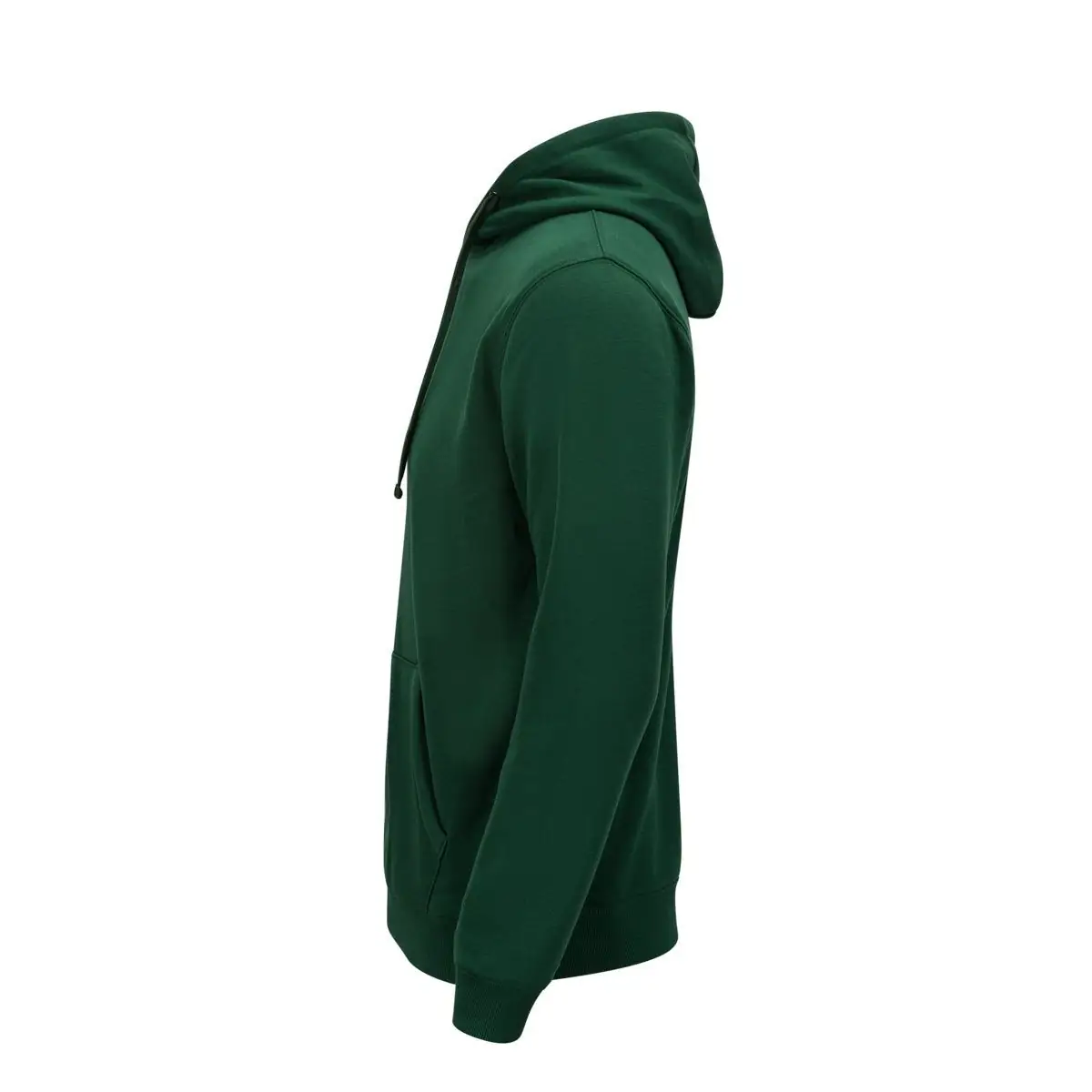 Sudadera Mukua SIDNEY MK605V 49 Sudadera Mukua MK605V en Bottle green, vista lateral de la prenda