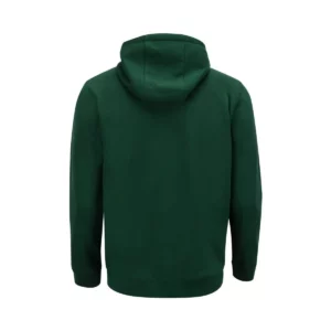 Sudadera Mukua MK605V en Bottle green, vista trasera de la prenda