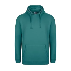 Sudadera Mukua MK605V en Teal, vista frontal de la prenda
