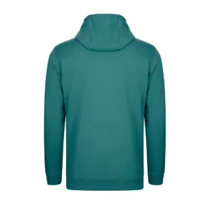 Sudadera Mukua MK605V en Teal, vista trasera de la prenda