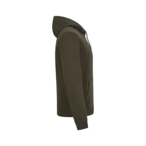 Sudadera Mukua MK605V en Misty green, vista lateral de la prenda