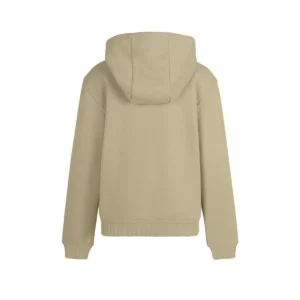Sudadera Mukua MK606V en Latte, vista trasera de la prenda