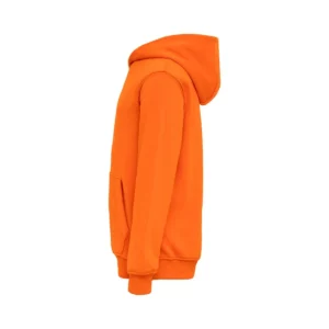 Sudadera Mukua MK606V en Orange, vista lateral de la prenda