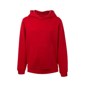 Sudadera Mukua MK606V en Red, vista frontal de la prenda
