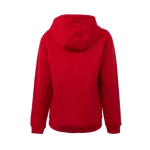 Sudadera Mukua MK606V en Red, vista trasera de la prenda