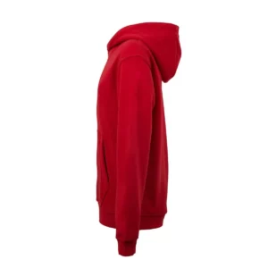 Sudadera Mukua MK606V en Red, vista lateral de la prenda
