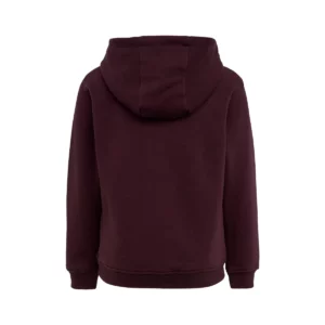 Sudadera Mukua MK606V en Wine, vista trasera de la prenda