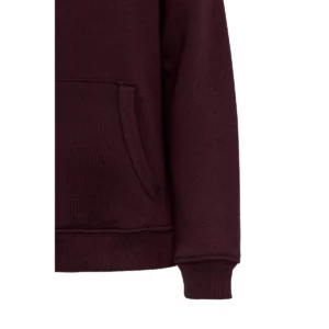 Sudadera Mukua MK606V en Wine, detalle de la prenda