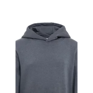 Sudadera Mukua MK606V en Denim blue, detalle de la prenda