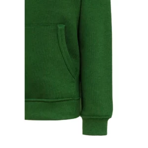 Sudadera Mukua MK606V en Bottle green, detalle de la prenda