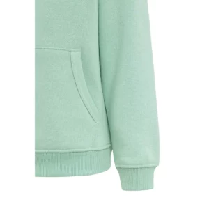 Sudadera Mukua MK606V en Sage, detalle de la prenda
