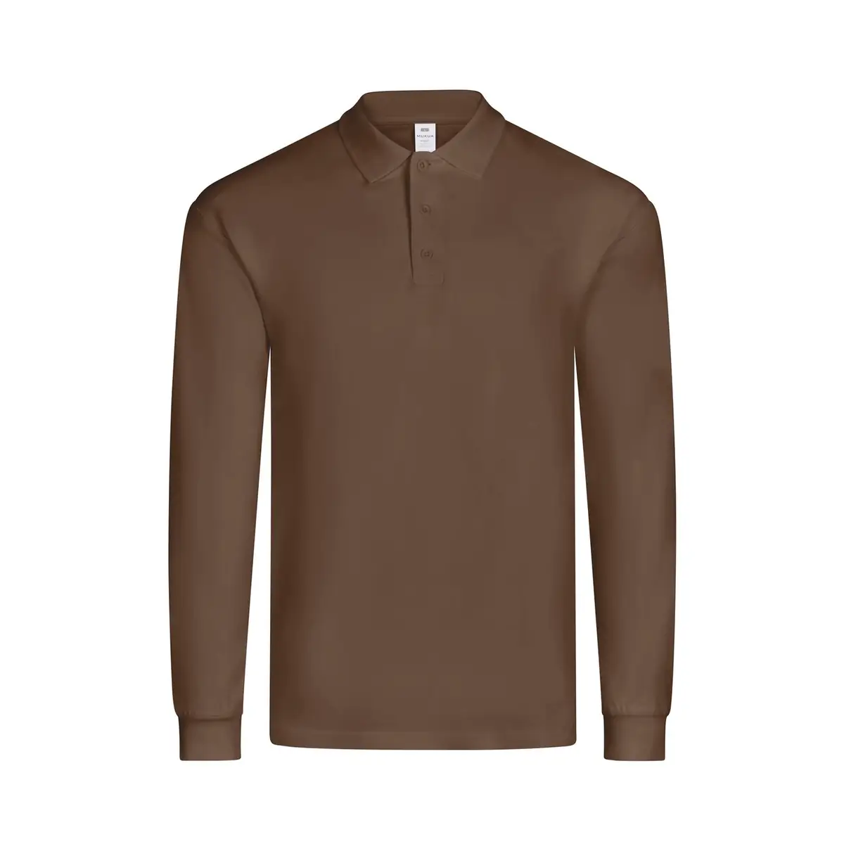 Polo unisex Mukua HOBART PL200UC 88 Polo Mukua HOBART en color Mocha, vista frontal