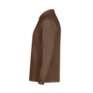 Polo Mukua HOBART en color Mocha, vista lateral