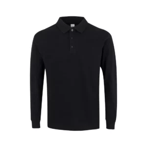 Polo Mukua HOBART en color Black, vista frontal