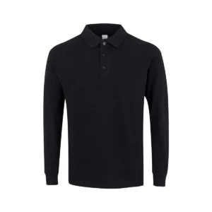 Polo Mukua HOBART en color Black, vista frontal