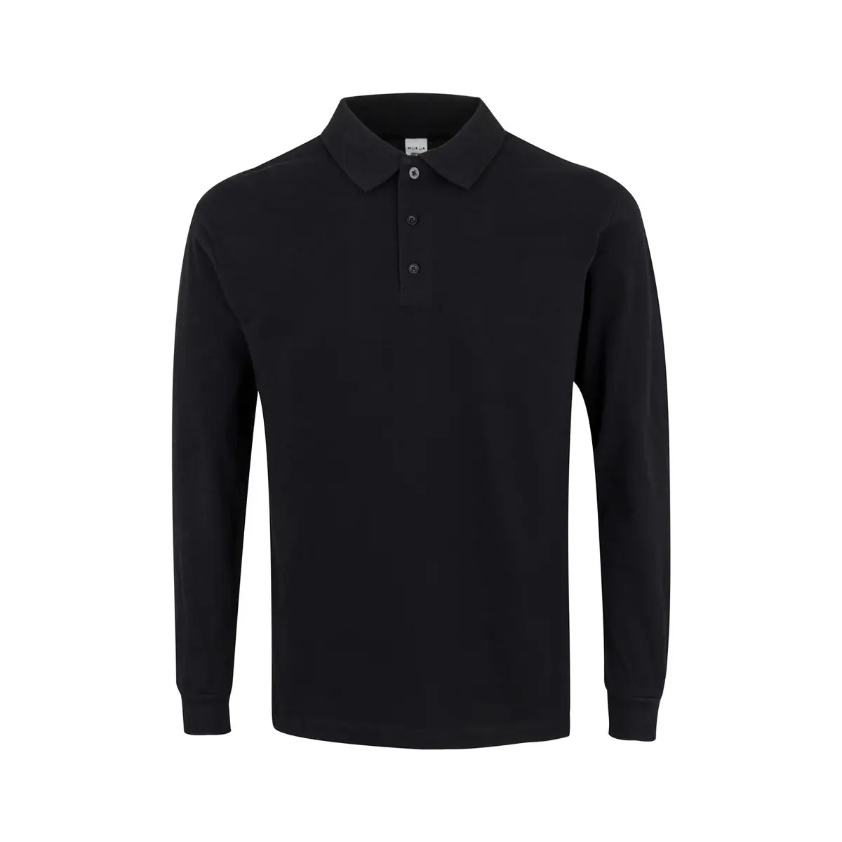 Polo unisex Mukua HOBART PL200UC 37 Polo Mukua HOBART en color Black, vista frontal