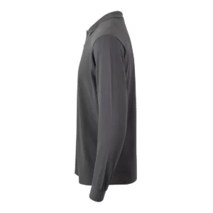 Polo Mukua HOBART en color Dark Grey, vista lateral