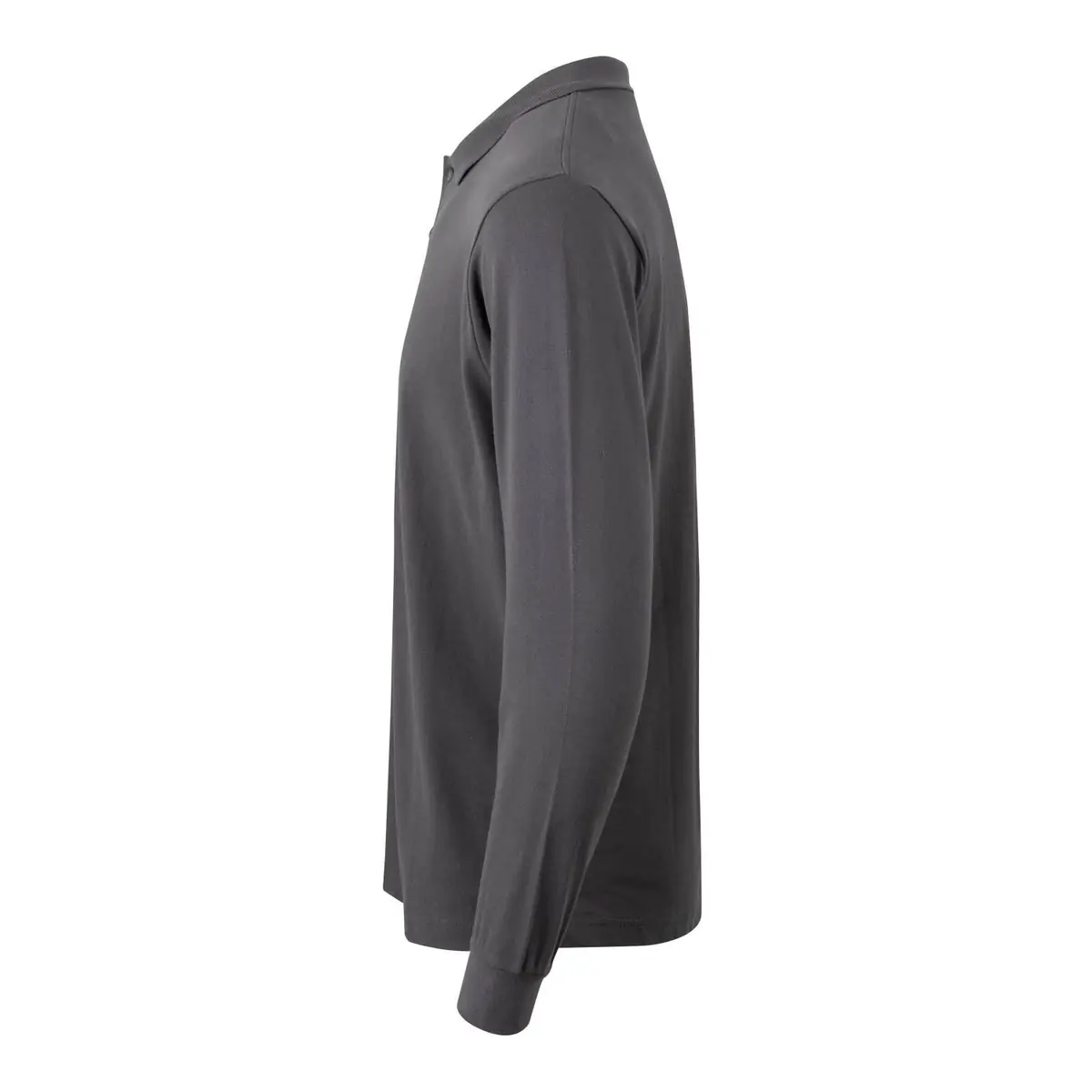 Polo unisex Mukua HOBART PL200UC 33 Polo Mukua HOBART en color Dark Grey, vista lateral