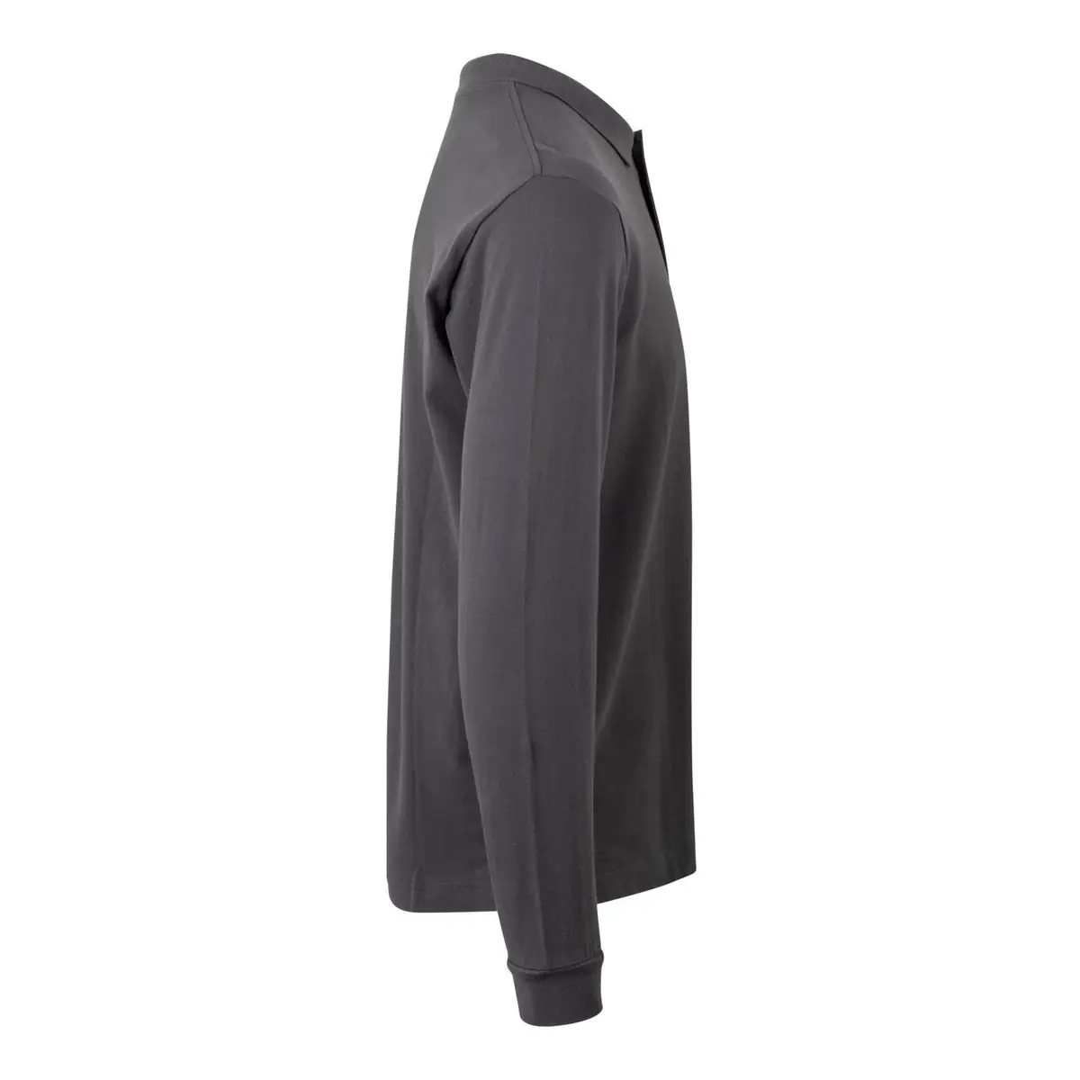 Polo unisex Mukua HOBART PL200UC 34 Polo Mukua HOBART en color Dark Grey, vista lateral