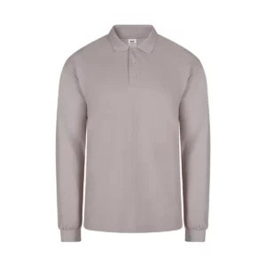 Polo Mukua HOBART en color Cloud Grey, vista frontal