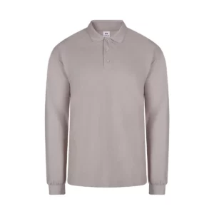 Polo Mukua HOBART en color Cloud Grey, vista frontal