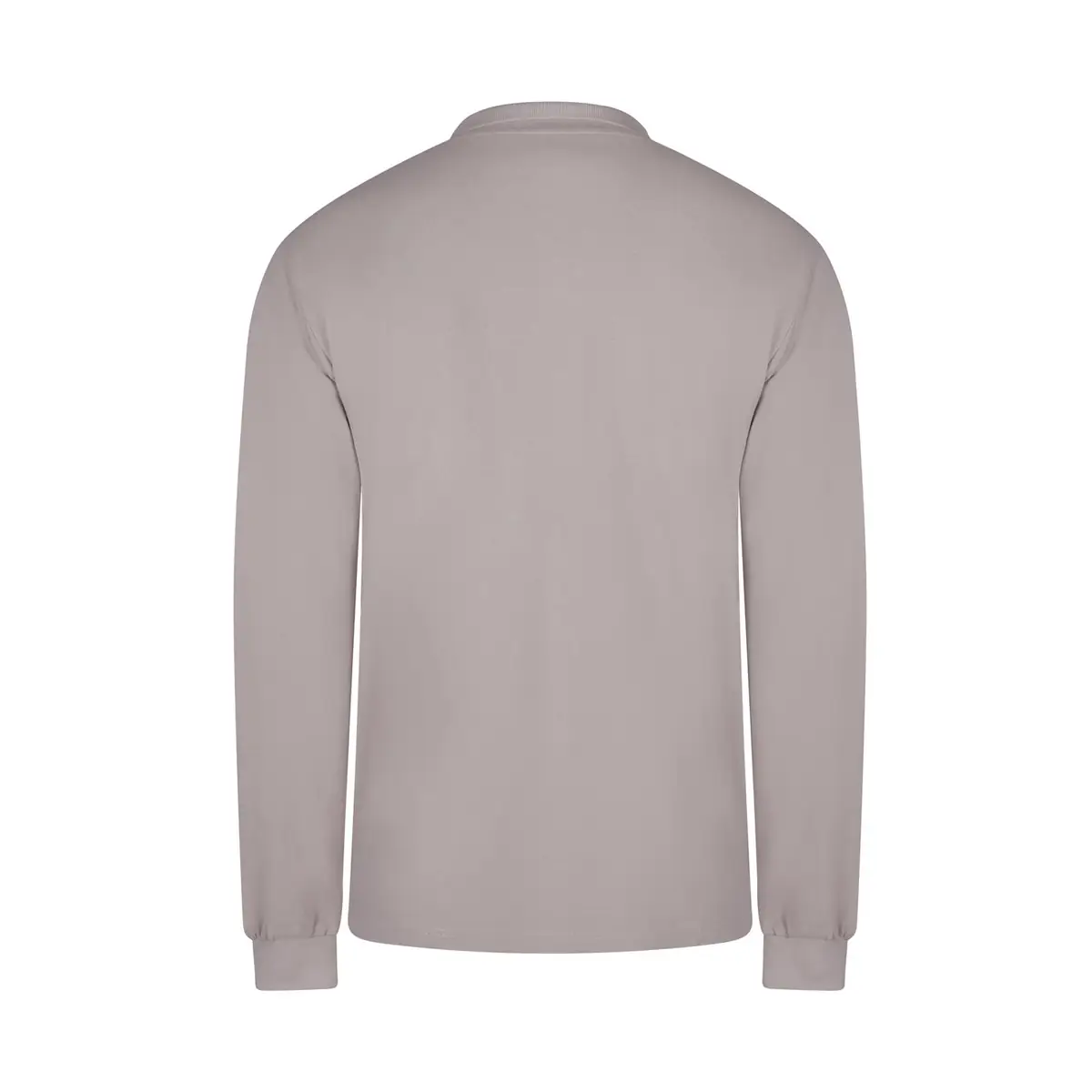 Polo unisex Mukua HOBART PL200UC 5 Polo Mukua HOBART en color Cloud Grey, vista trasera