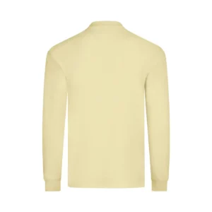 Polo Mukua HOBART en color Butter Yellow, vista trasera