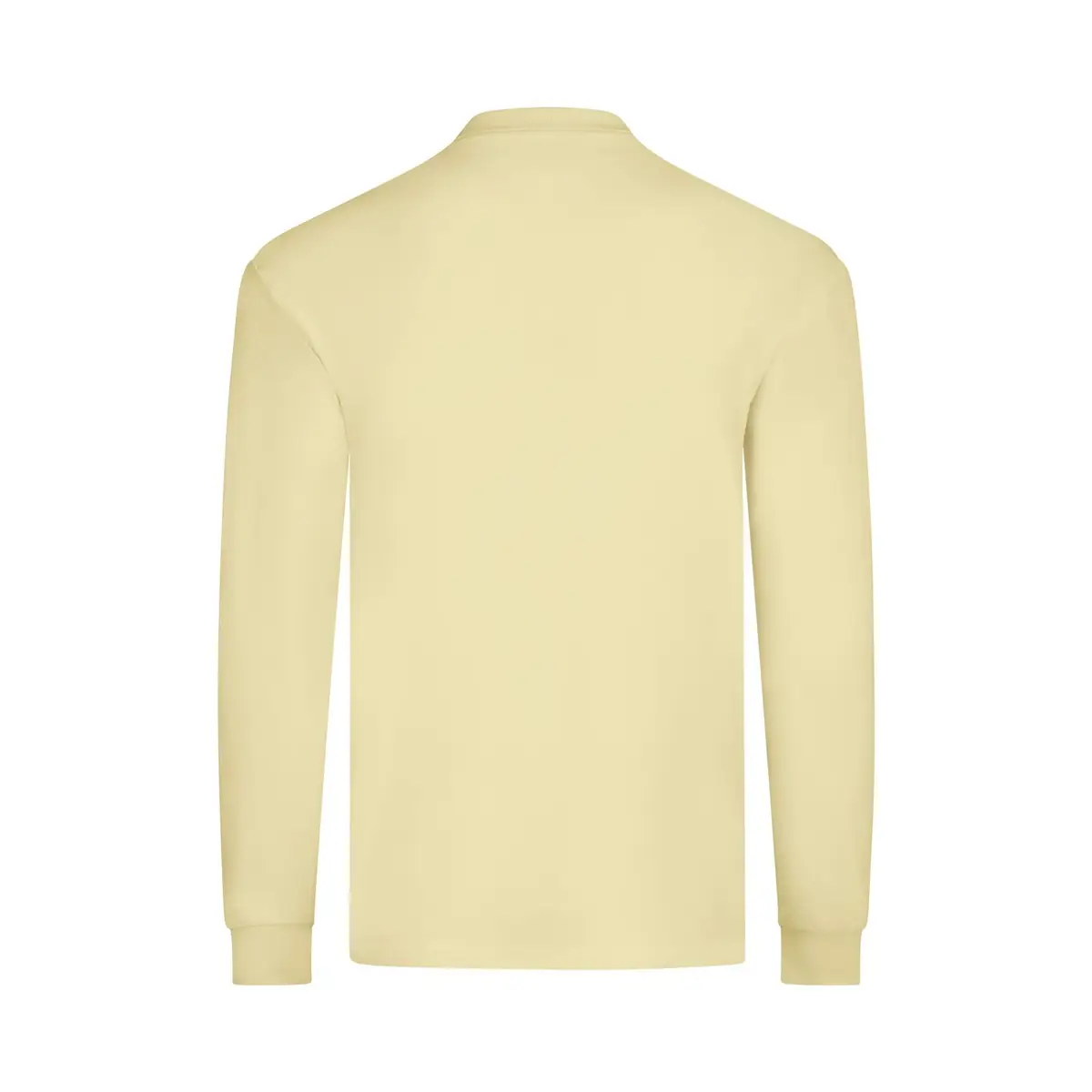 Polo unisex Mukua HOBART PL200UC 93 Polo Mukua HOBART en color Butter Yellow, vista trasera